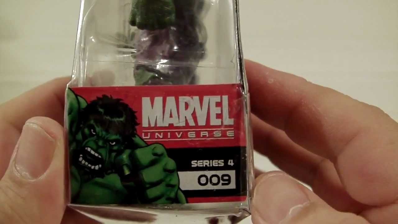 Marvel Universe series 4 The Incredible HULK toy review