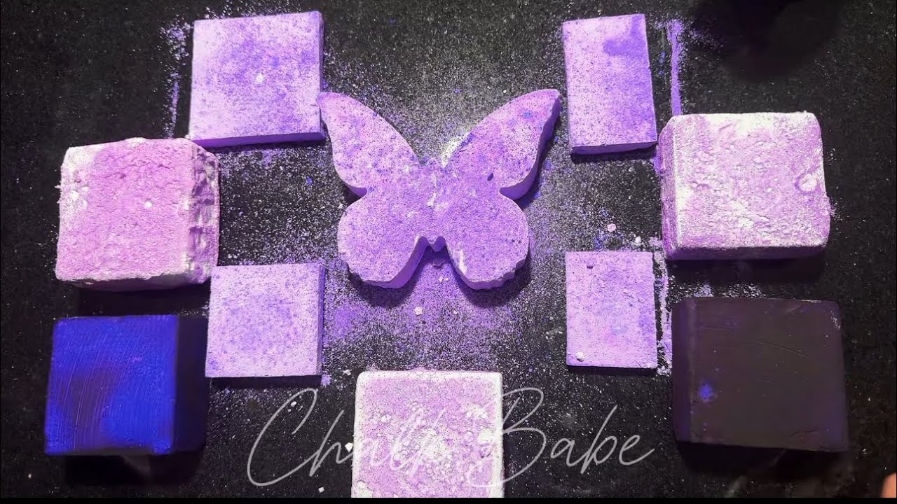Purple Dyed Pasted and Reformed 💜