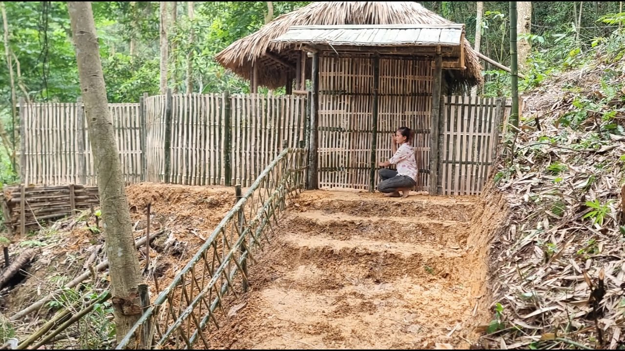 The girl who designed the house gate has completed the main gate | Lý Tiểu An