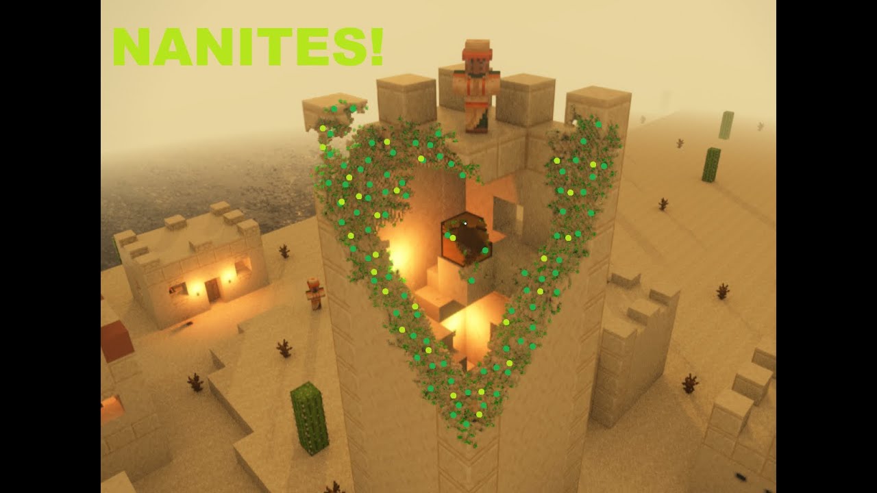 Minecraft VS Nanites in Teardown! #minecraft #destruction #teardown #teardownminecraft #teardownmods
