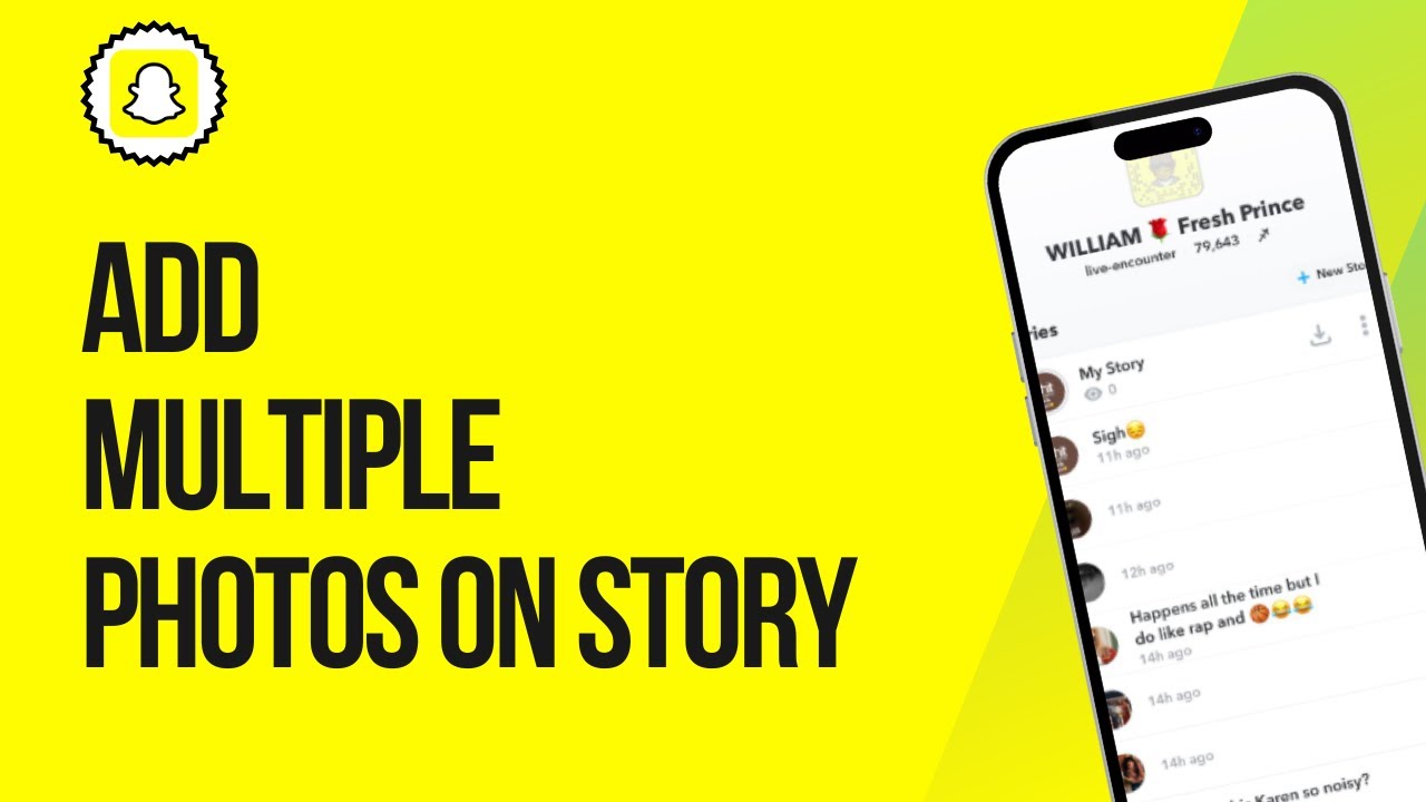 How to Add Multiple Photos on Snapchat Story