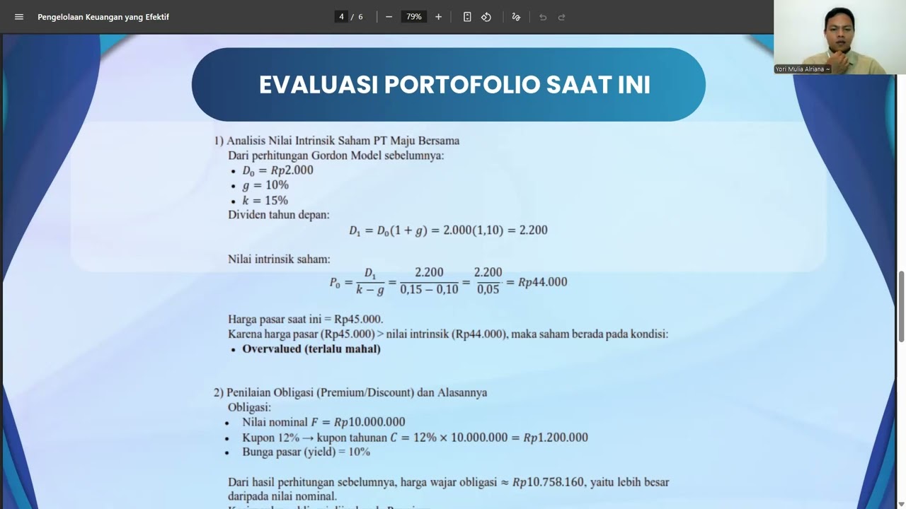 UAS Manajemen Investasi