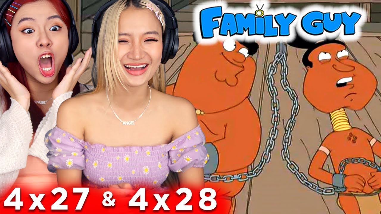 Asian Girls React | Family Guy Season 4 | Ep 27 & 28 (Family Guy Reaction)