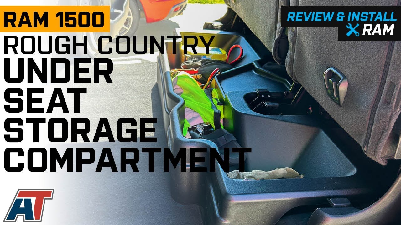 2019-2023 RAM 1500 Rough Country Custom-Fit Under Seat Storage Compartment Review & Install