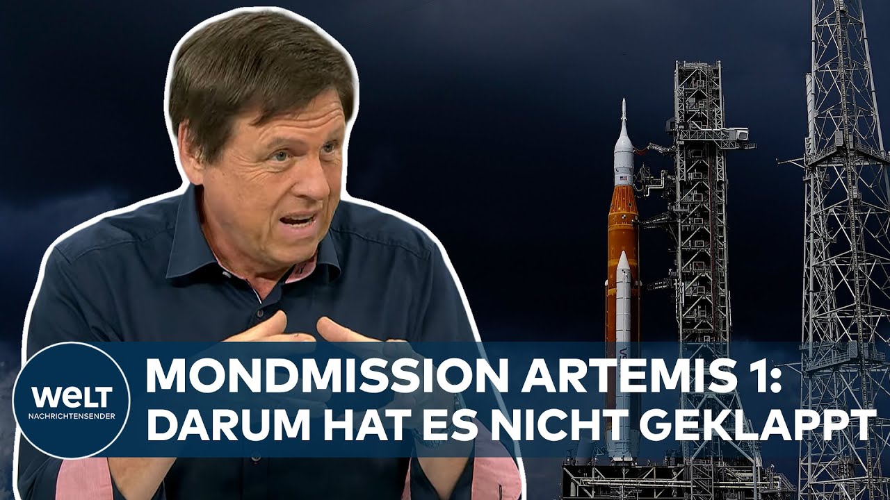 MONDMISSION ARTEMIS 1: Prof. Ulrich Walter erkl&auml;rt warum es nicht geklappt hat | WELT INTERVIEW