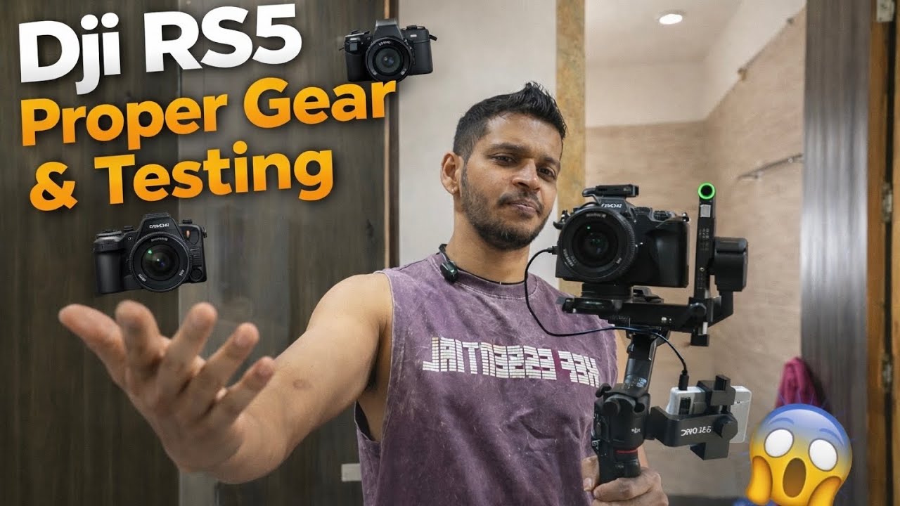 Dji Rs5 Proper Gear & Testing