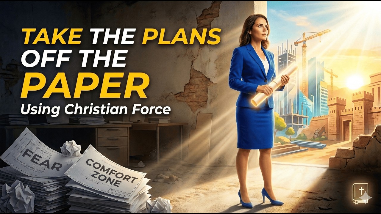LEARN HOW TO GET YOUR PLANS OFF THE PAPER WITH THE SUPPORT OF THE THEOLOGY OF WALKING WITH CHRIST