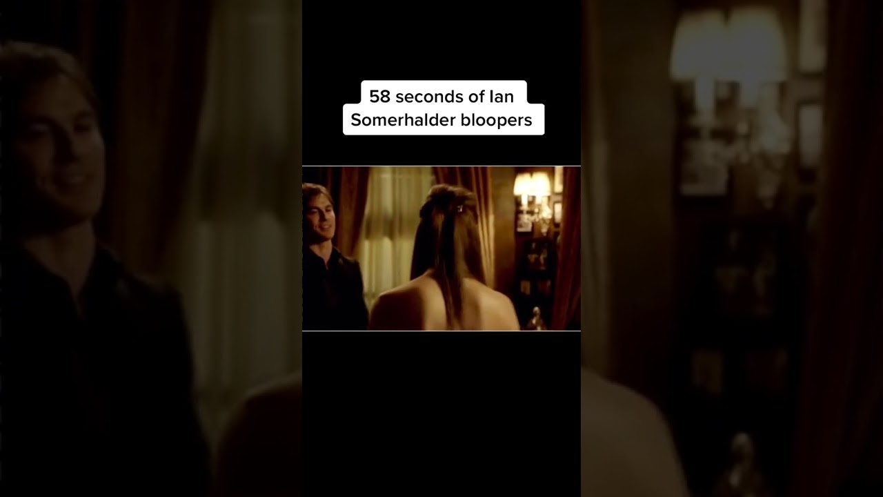 Ian Somerhalder Bloopers #iansomerhalder#damonsalvatore#thevampirediaries#tvd#to#humour#shorts