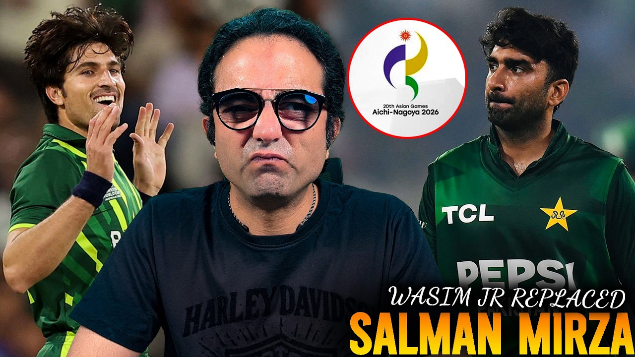 Mohammad Wasim Jr has replaced the injured Salman Mirza in Pakistan's squad for Asian Games 2026 🇵🇰🏏