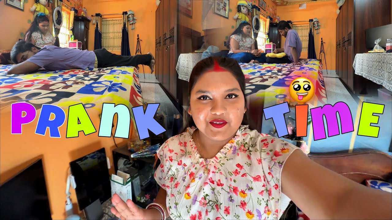 Prank Time 😜 Babai bollo r video korbe na! 😢 #vloggyrahul #babai 