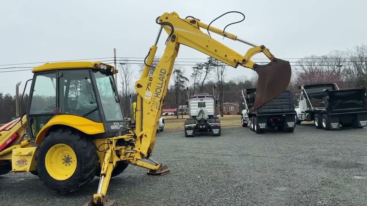 New Holland LB75B Backhoe