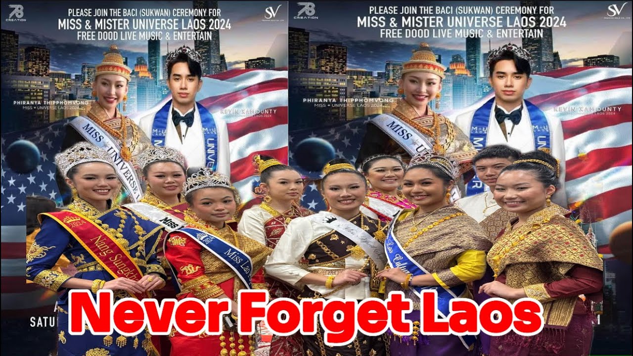 #Miss/Mr Universe Laos In USA#Never forget Laos#ລູກຫລານເກີດຢູ່ເມກາບໍ່ເຄີຍລືມເມືອງລາວ#ไม่ลืมเมืองลาว#