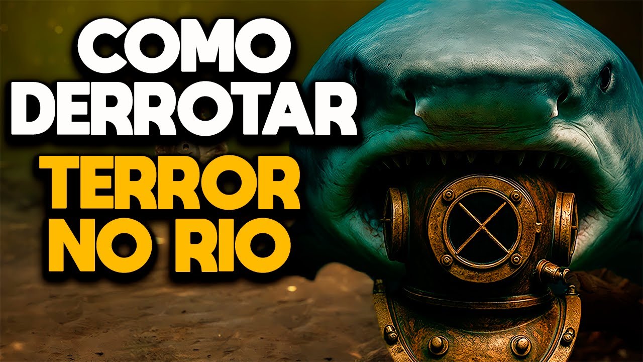 COMO DERROTAR O TUBAR&Atilde;O TOURO DE 4 METROS EM TERROR NO RIO (FEAR BELOW)