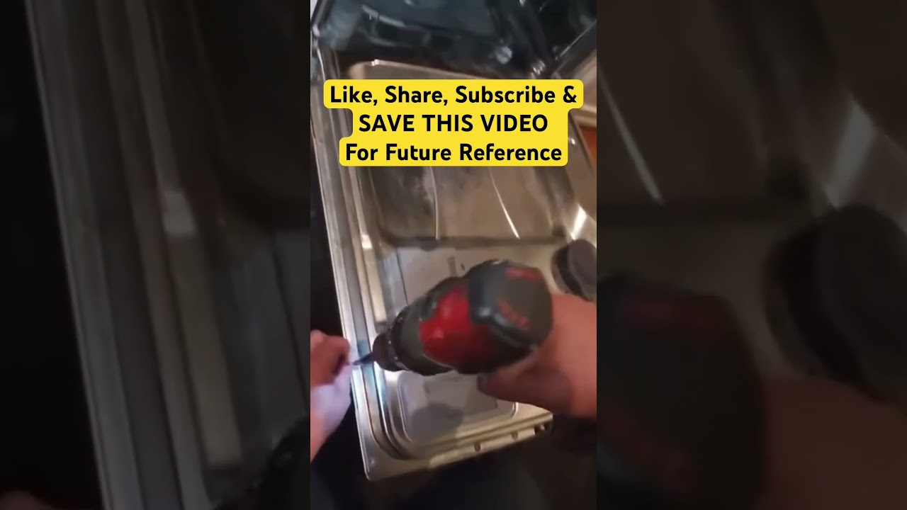 GE Dishwasher Dispenser Not Working! #appliancerepair #howtofix #dishwasherrepair #diyrepair #diy