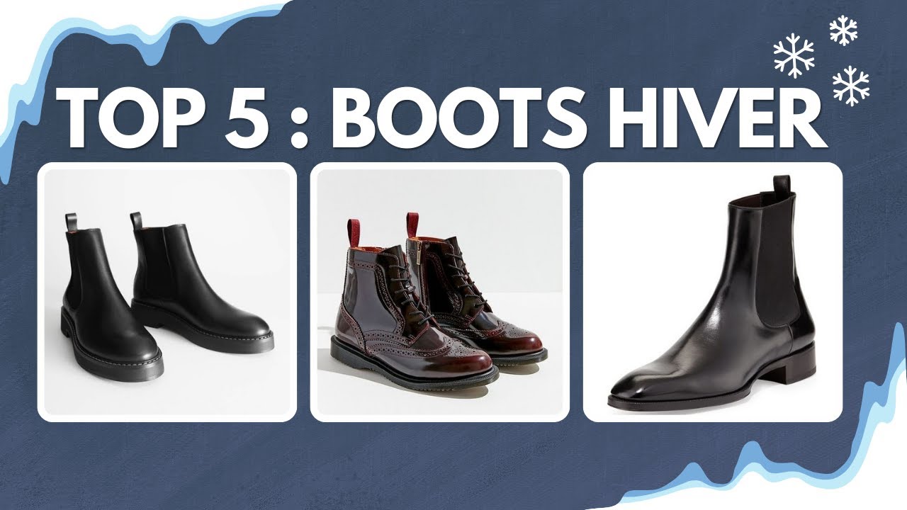 TOP 5 BOOTS D'AUTOMNE/HIVER 🍁