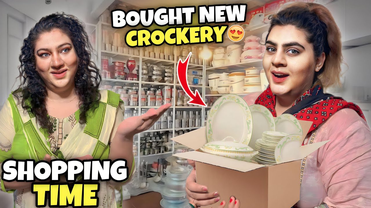 New Crockery Le Aaye 😍 | Kitchen Mein Naya Samaan Laga Diya 🥰