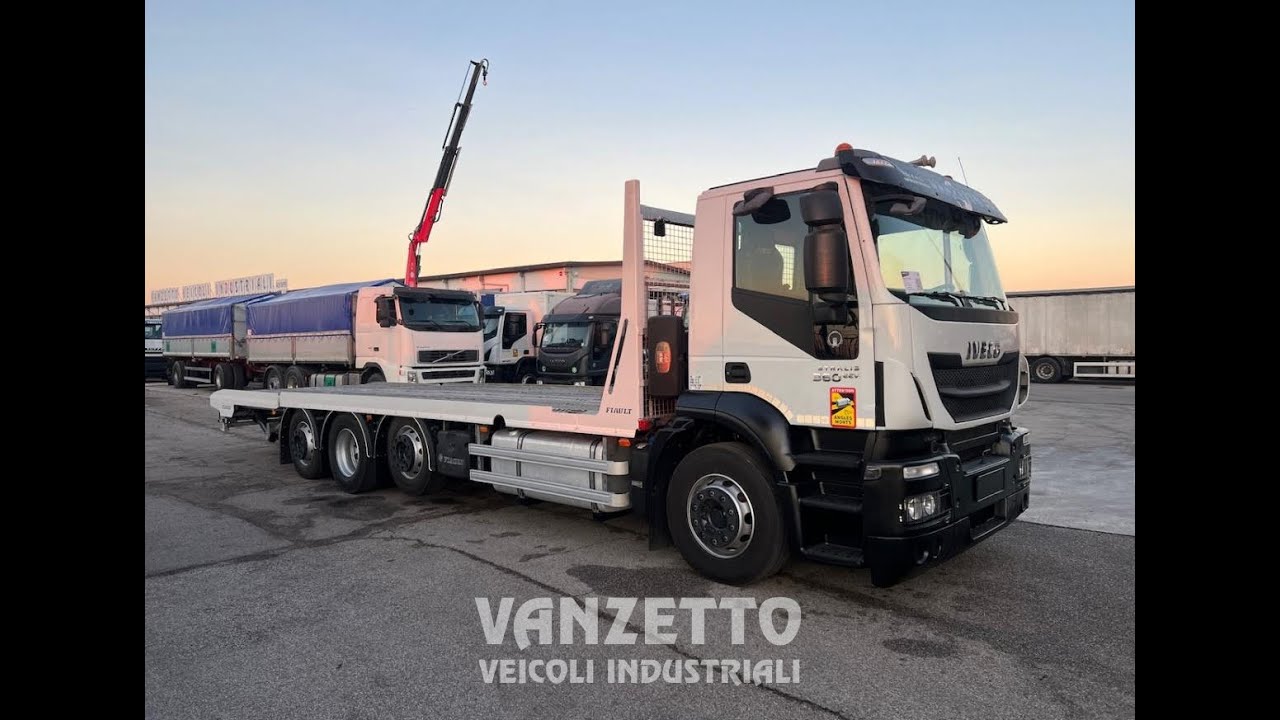 IVECO 320S36 PIANALE/CARRELLONE 4 ASSI 8X2