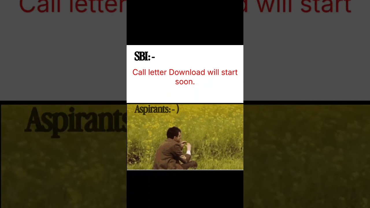 😕 Aspirants Can't Wait Anymore for SBI Clerk 2026 Admit Card #sbiclerk #admitcard #viralshorts