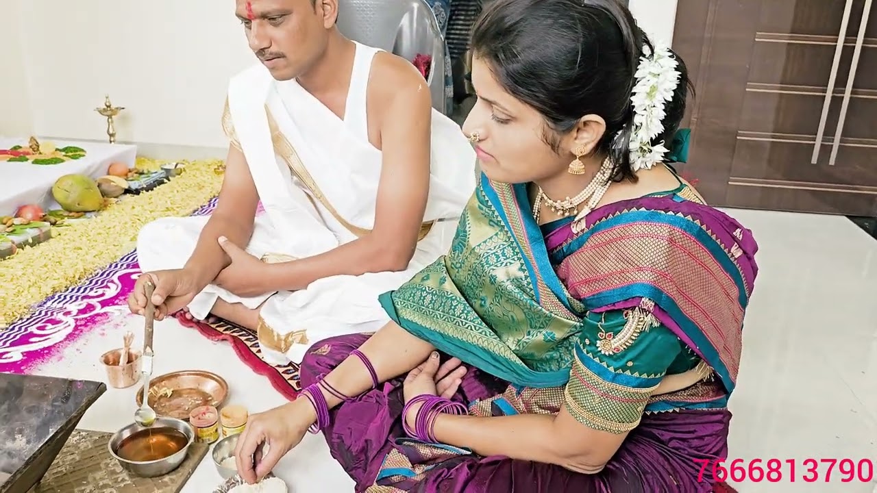 वास्तू शांती पूजन, सौ कोमल श्री आनंद जाधव,अकलूज 