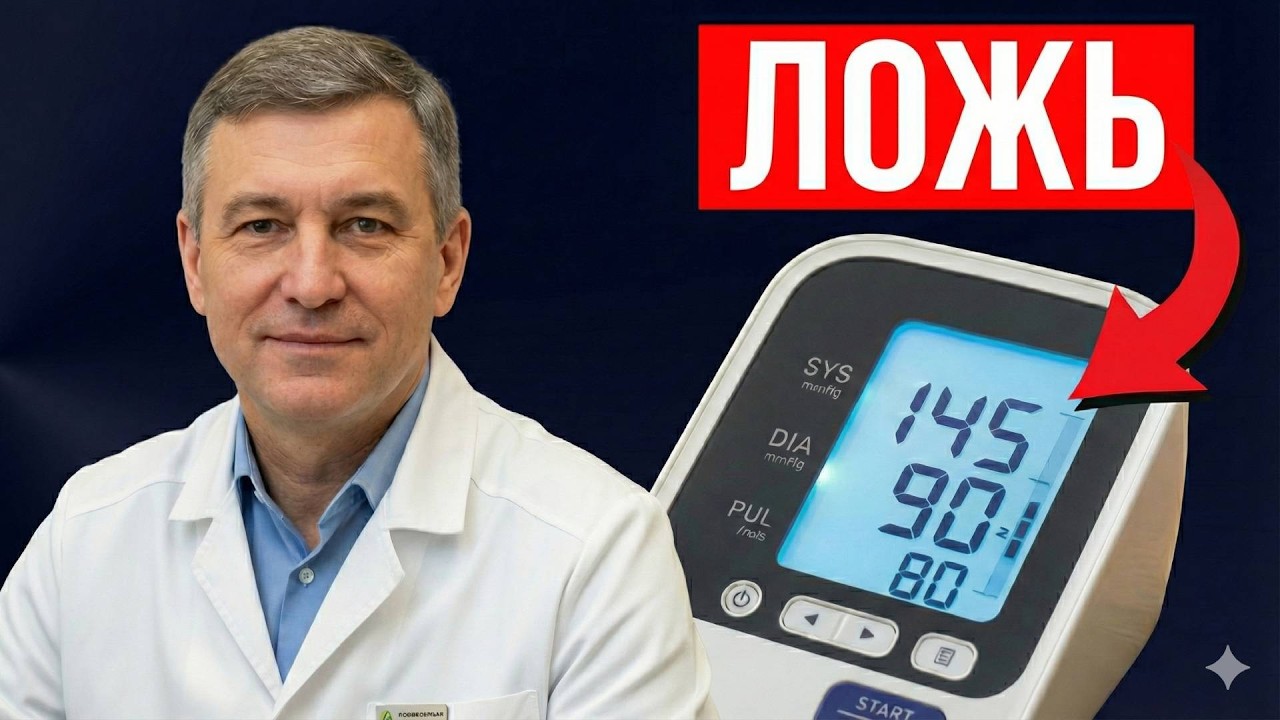 10 ОШИБОК при измерении Вашего КРОВЯНОГО ДАВЛЕНИЯ (Врач объясняет)