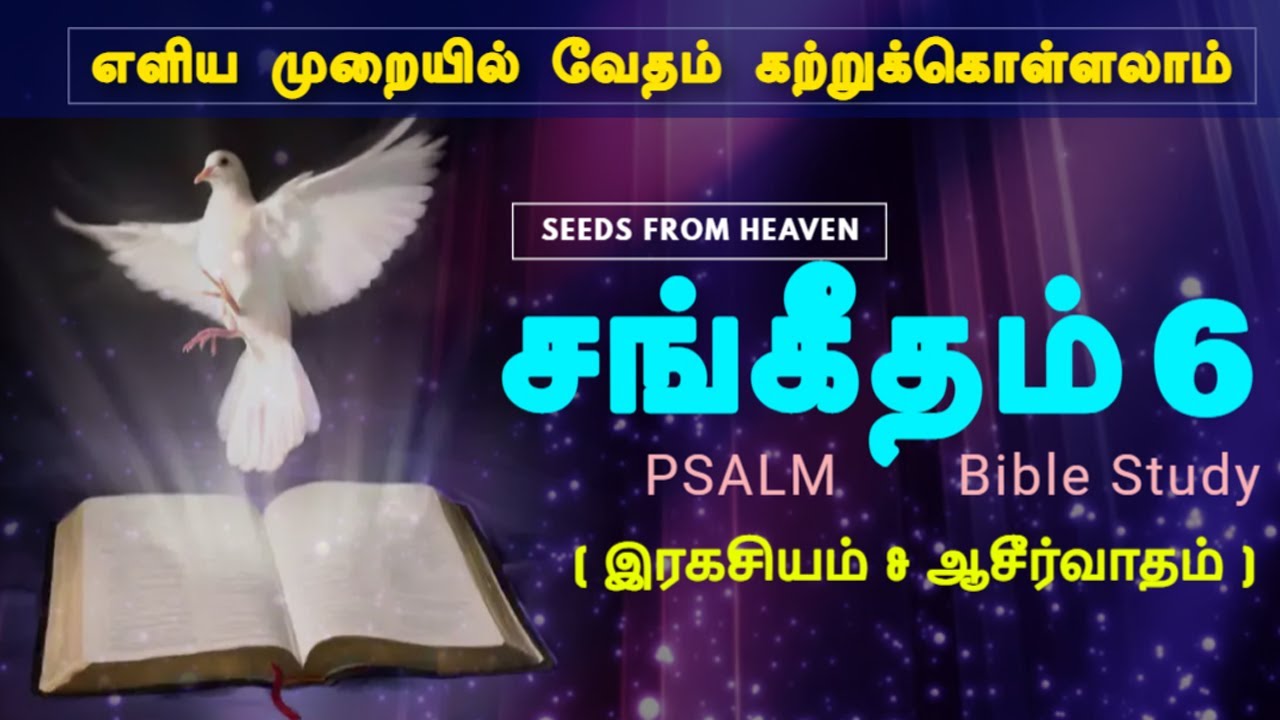 சங்கீதம் 06 ||  PSALM 06 ( விளக்கம் & ஆசீர்வாதம் & நமக்கான ஆலோசனை)