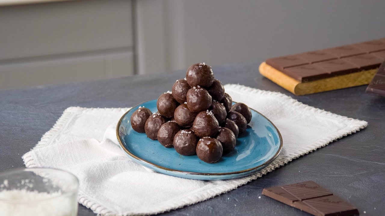 No-Bake Brownie Energy Balls ✨ – perfekter Snack für zwischendurch!