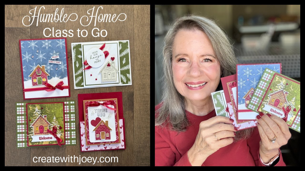 Stampin' Up! Humble Home Class to Go! Tips & Tricks for the Humble Home stamps and punch!