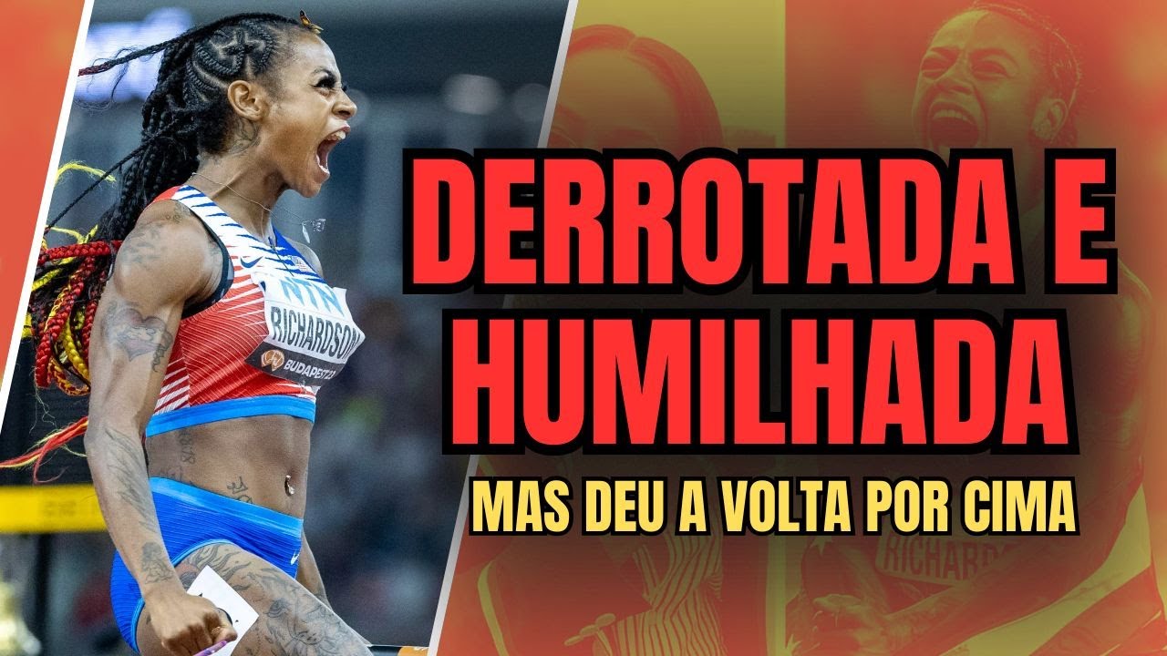 DERROTADA E HUMILHADA&hellip; MAS VOLTOU AO TOPO! Sha&rsquo;Carri Richardson CALA O MUNDO com sua volta TRIUNFAL!