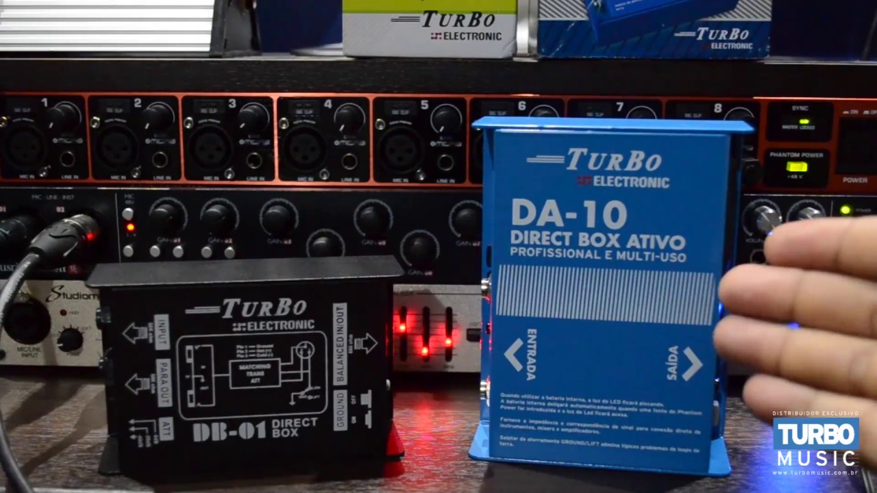 DIRECT BOX ATIVO OU PASSIVO. QUANDO USAR ?