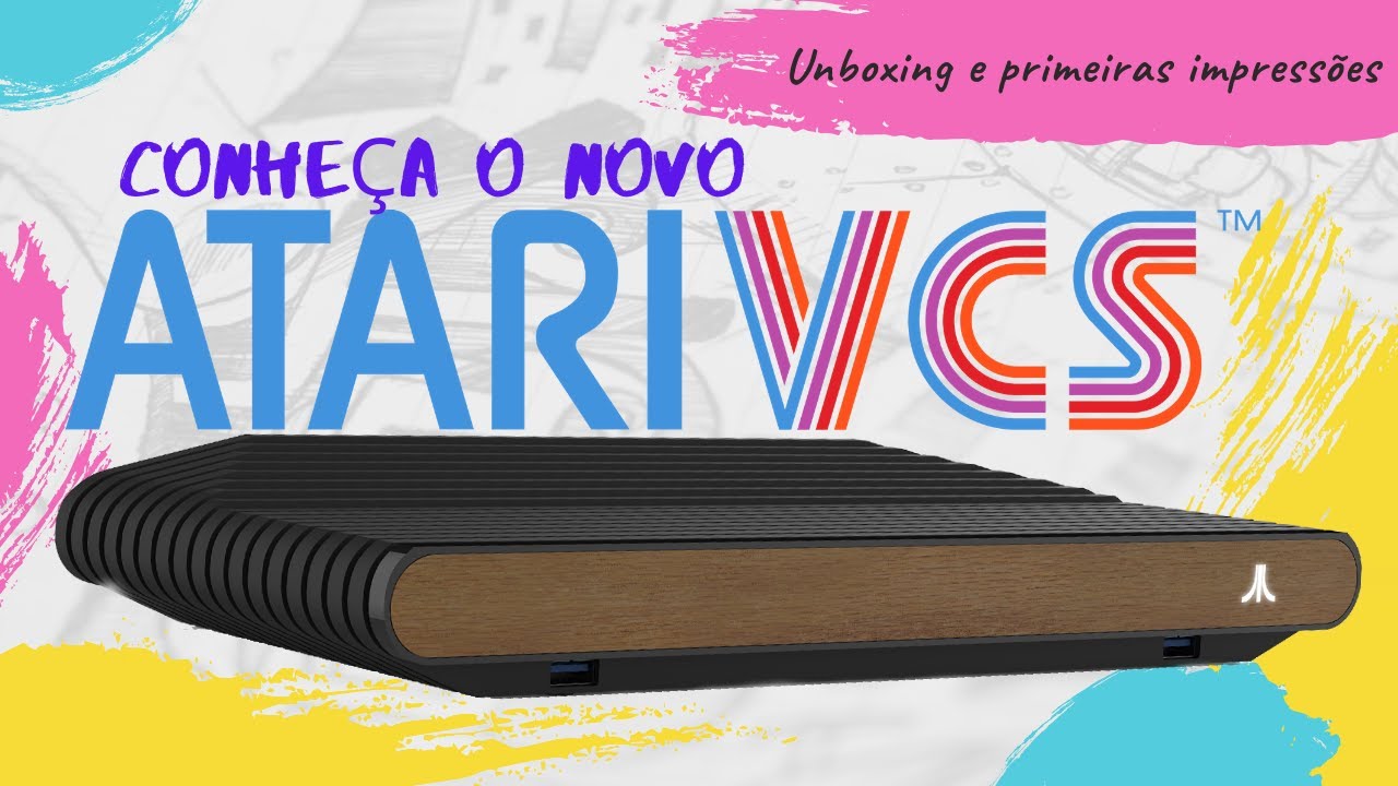 Atari VCS finalmente chegou! Vamos para o unboxing e primeiras impressões desta máquina!