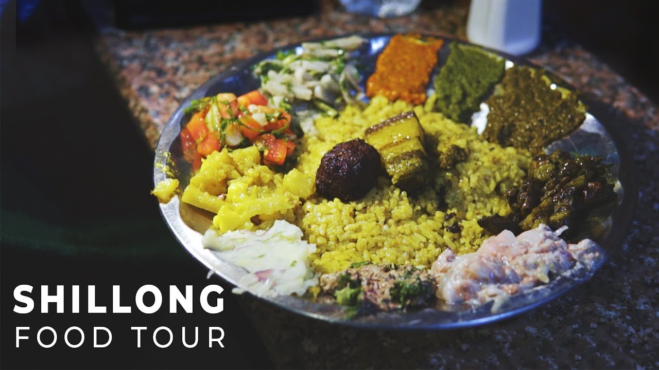 SHILLONG FOOD TOUR | Exotic Khasi Food | Cool Cafes | Meghalaya