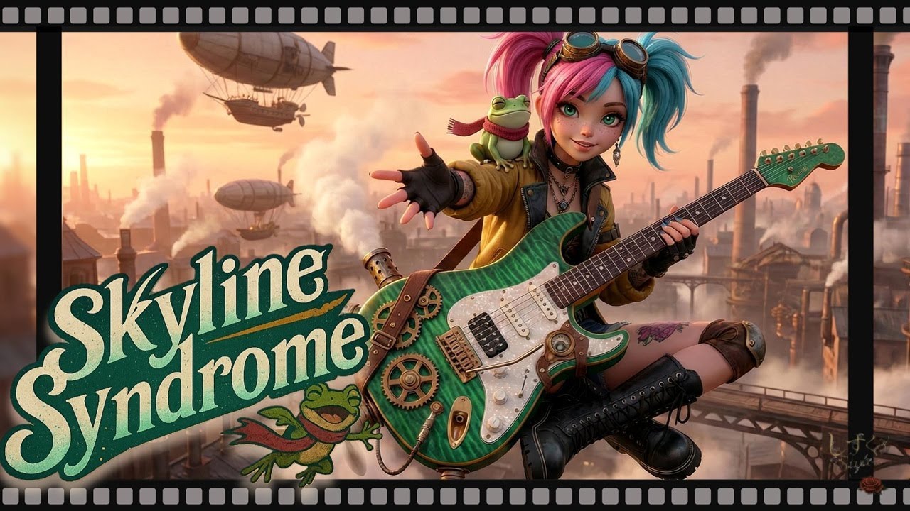 MV『Skyline Syndrome』Pixie(ピクシー)｜Punk-Girly Rock
