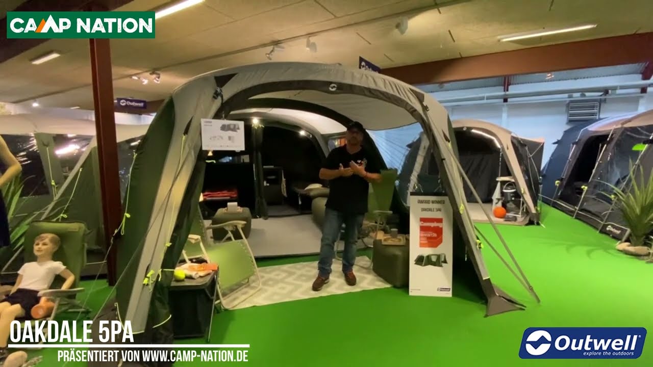 ++ Outwell Oakdale 5PA - Modell 2022 - präsentiert von www.camp-nation.de