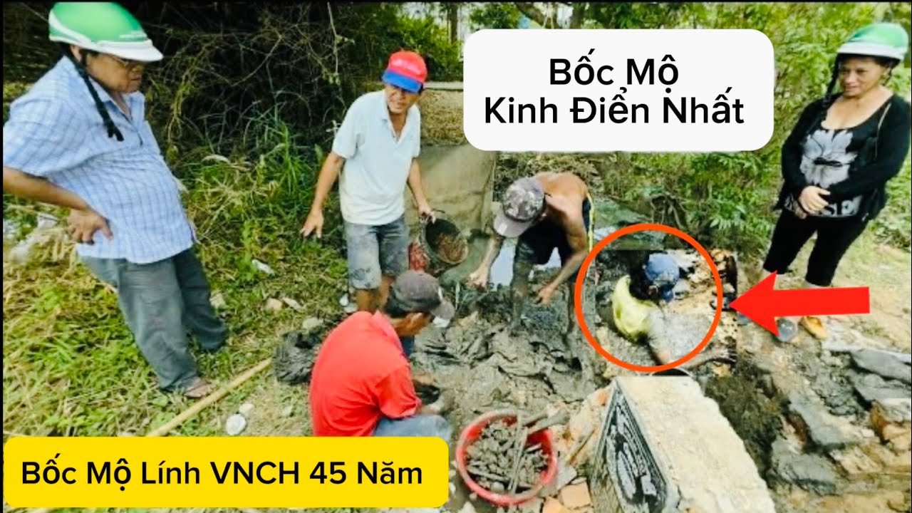 Bốc Mộ 54 Năm Của Người Lính VNCH - Thanh Minh Bốc Mộ