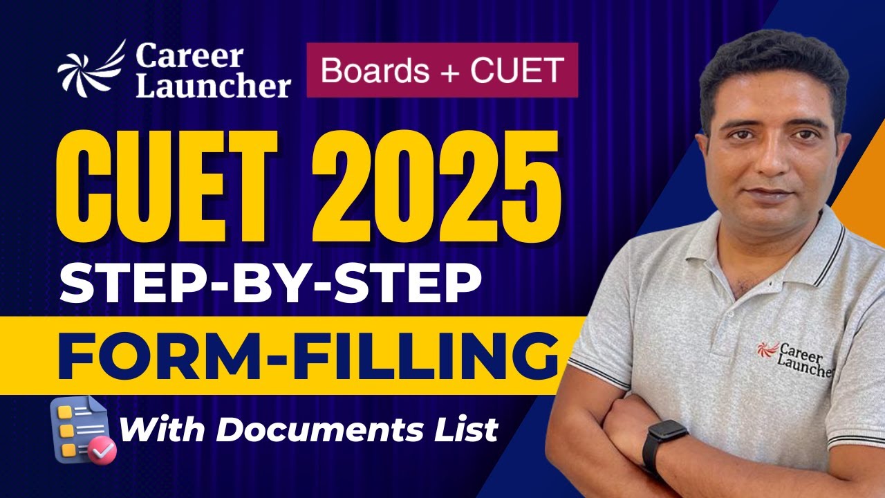 🔴 CUET UG 2025 Application Form OUT | Step-by-Step Form Filling Guide | Documents Required