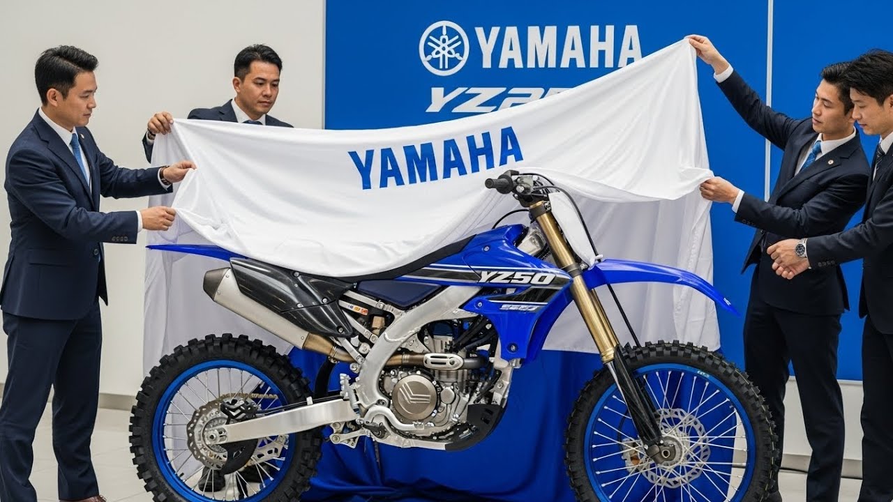Наконец-то вышел Yamaha YZ250 2026 года! Легендарный двухтактный двигатель возвращается ещё сильн...