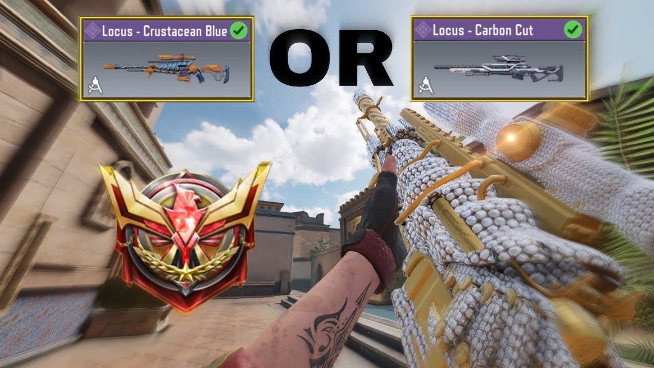 Is LOCUS-CRUSTACEANS Blue better than LOCUS-CARBON CUT!? #codm #callofdutymobile @CODMesports @CODM 
