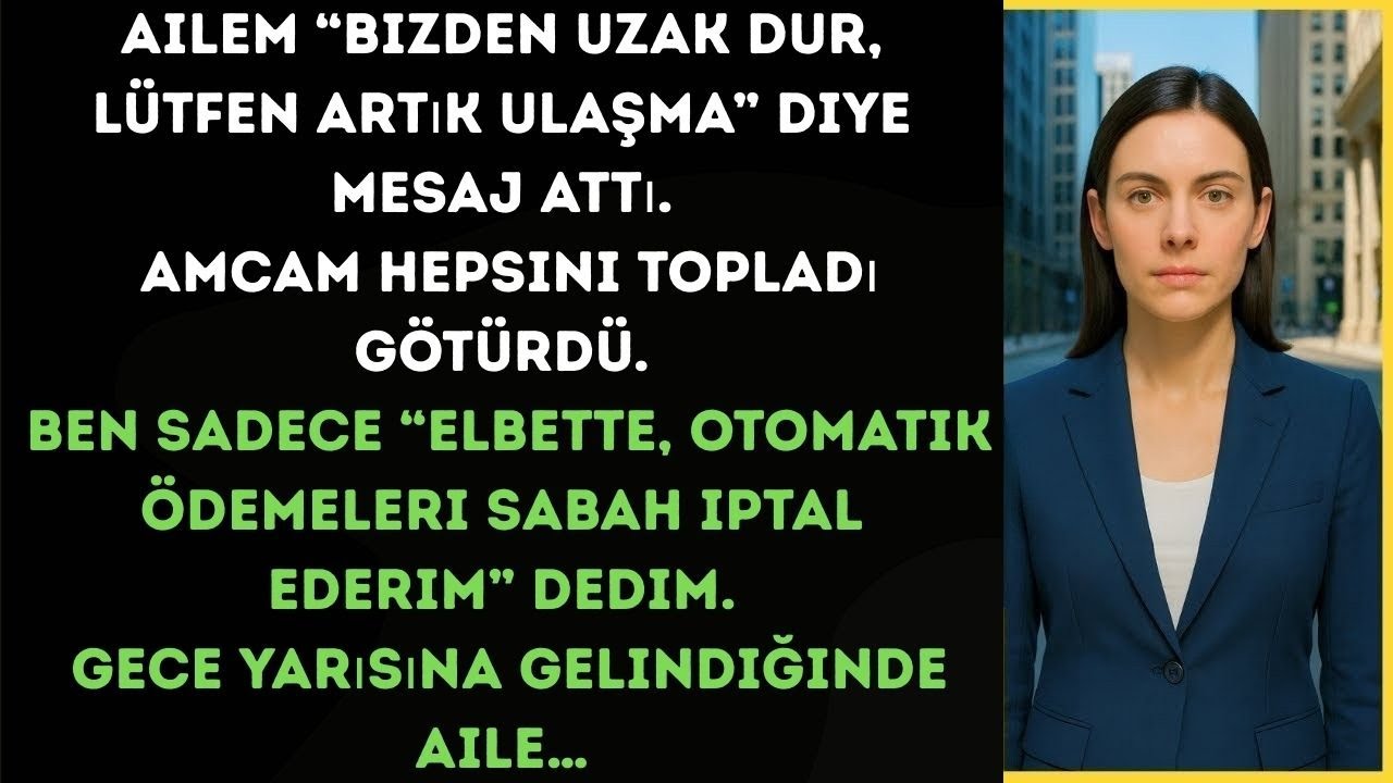 Ailem mesaj attı: “Bizden uzak dur.” Amcam hepsini topladı…