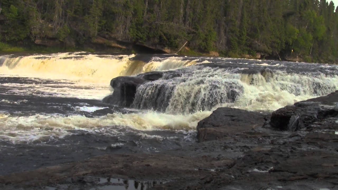 Big Falls, Big Falls Tourist Lodge, Humber River, Cormack Newfoundland.