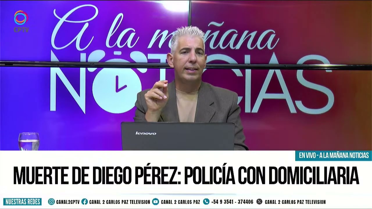 MUERTE DE DIEGO PÉREZ: POLICÍA CON DOCIMILIARIA