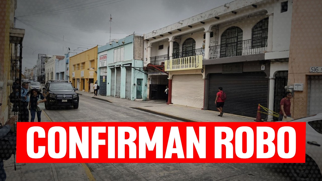 Confirman robo en oficinas del Ayuntamiento de Mérida