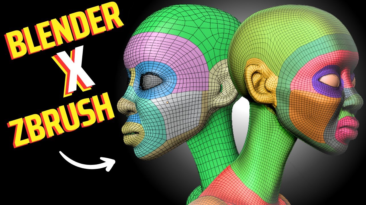 RETOPOLOGIA - BLENDER OU ZBRUSH - APRENDA OS DOIS - EP02