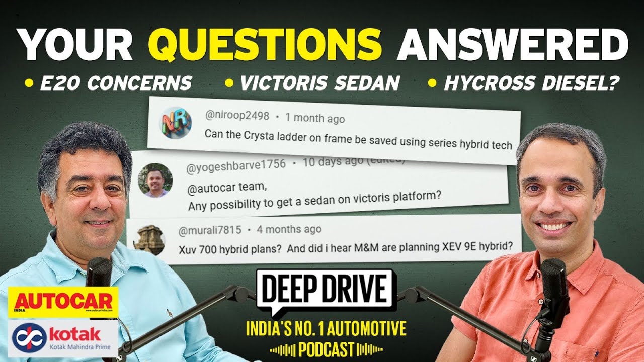 Ethanol fuel mileage drop, future Maruti hybrids & more | Deep Drive Podcast Ep. 84 | Autocar India