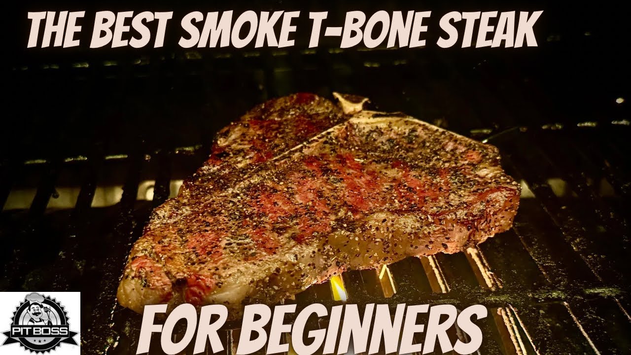 Pit Boss pro series - smoke T Bone steak on pellet grill