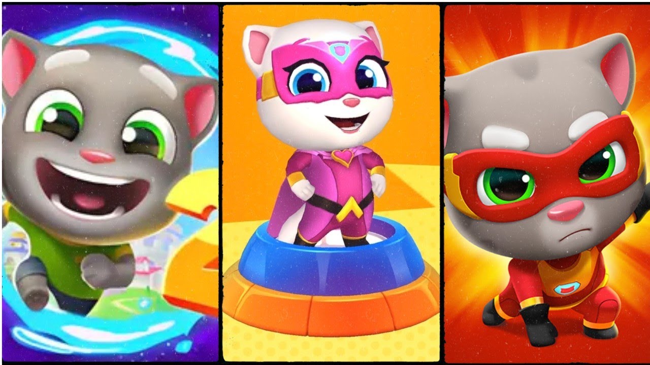 Talking Tom Gold Run vs Time Rush – Ultimate Tom Speed Battle! 🐱⚡🔥 #vdrsgaming