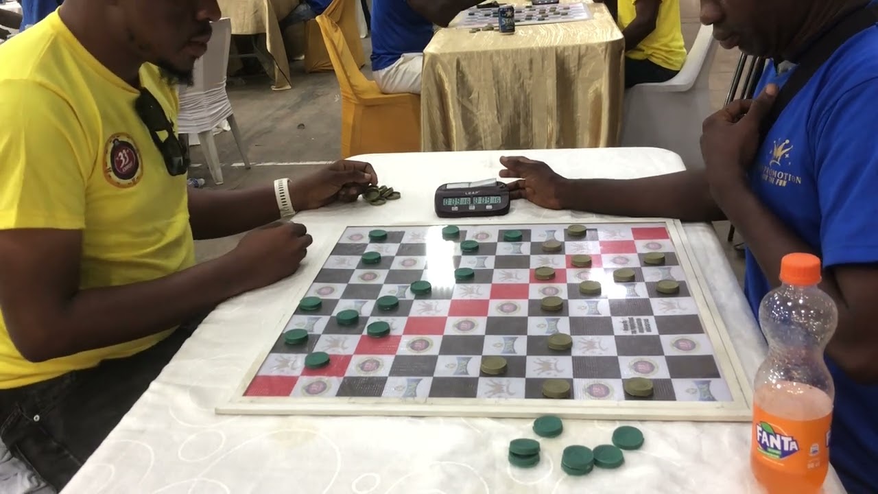 Lagos State International Draught Competition Nigeria Femi vs Ghana Kickway