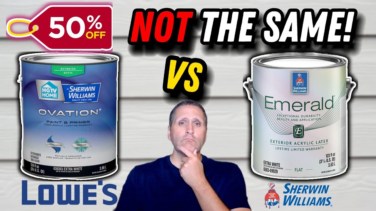 Why Sherwin-Williams Paint at Lowe’s Is So Much Cheaper?