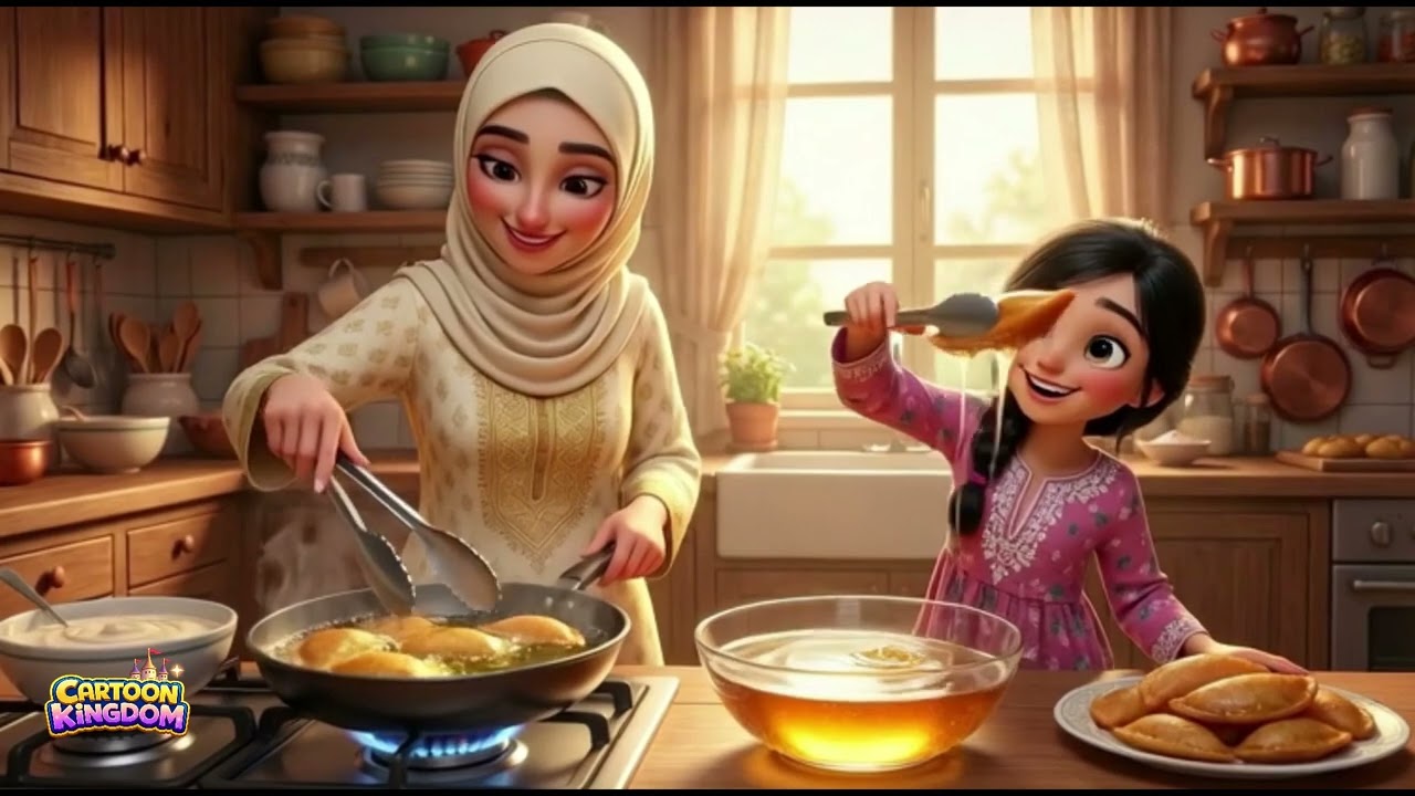 الحلقة العاشرة ثواب الصدقة السرية والعمل الطيب فى رمضان🌙🏮#cartoon #animation #disney #ramadan