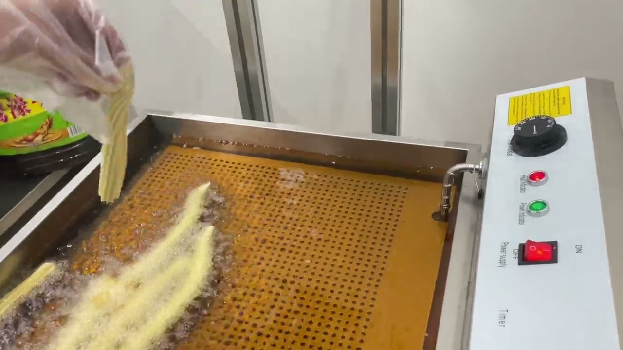 Churros Making Equipment 5L Manual Churros Maker Machine With Electric Deep Fryer churros machine