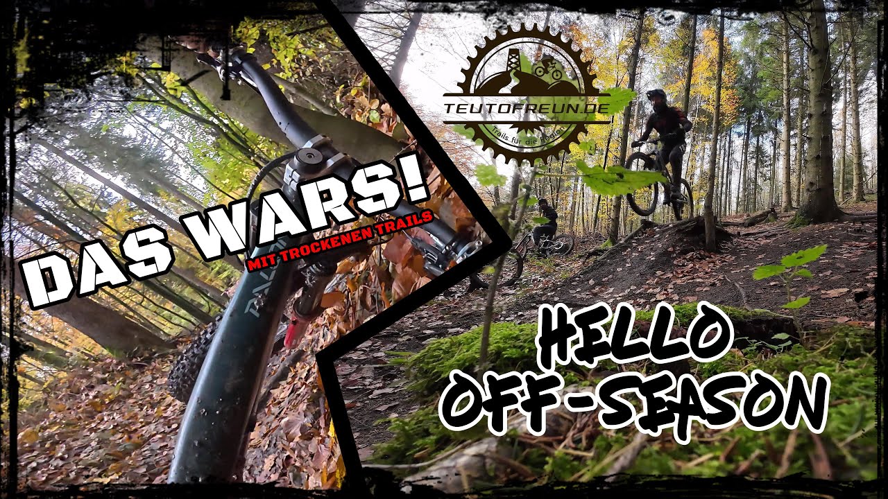 DAS WARS KOMPLETT...mit trockenen Trails I Off Season einläuten I Teutofreunde Dörenberg